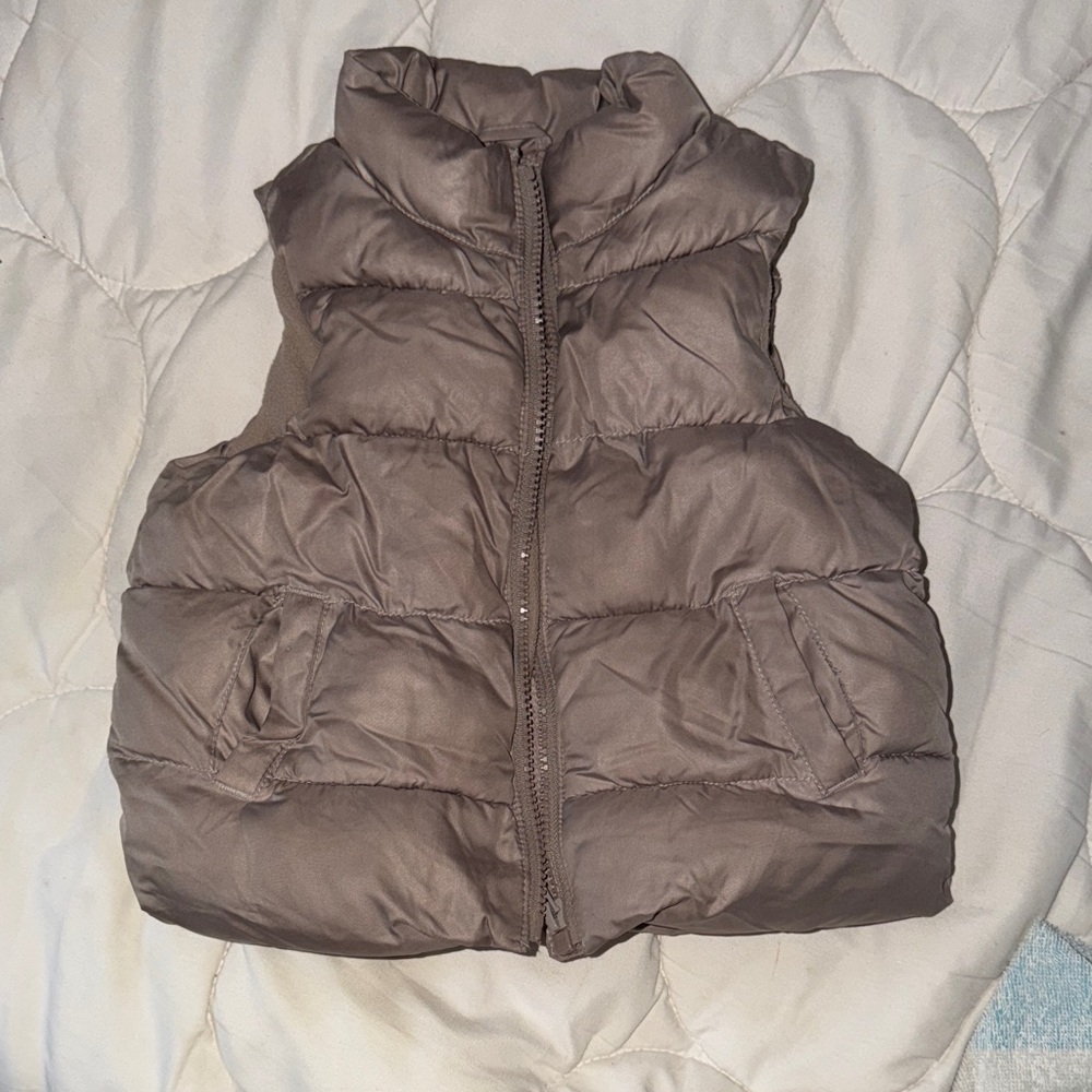 Old Navy Brown Kids Puffer Vest